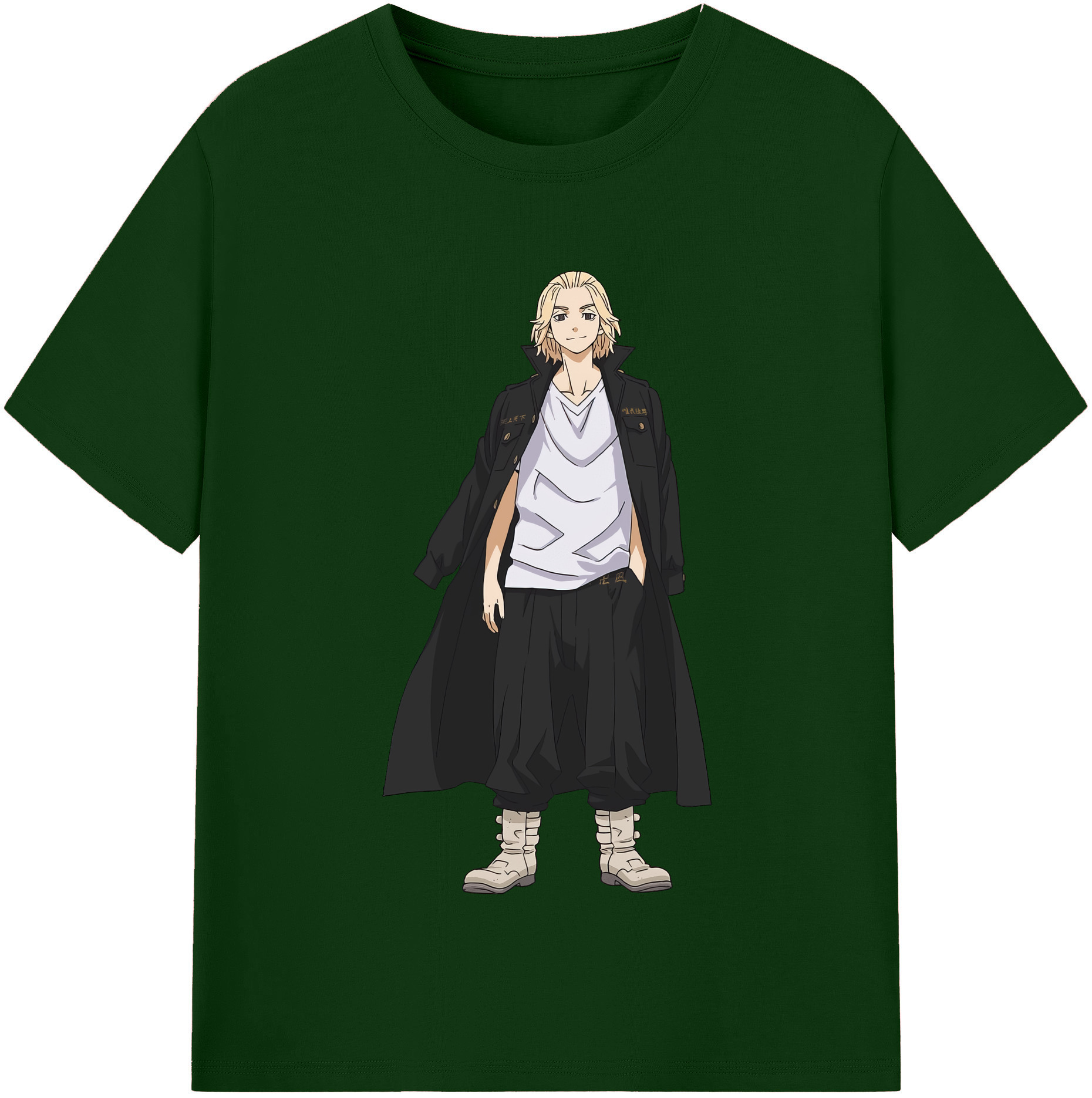 （画像用） 東京リベンジャーズ Tokyo Revengers 綿100％半袖Tシャツ（フロントプリント）